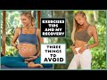 How To Heal & Avoid Diastasis Recti | 7 Post Pregnancy Recovery Exercises That Work