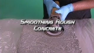 Smoothing Rough Concrete