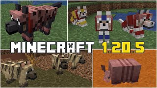 Gürteltiere, neue Wölfe, Performance Updates und einiges mehr! Minecraft 1.20.5 Update