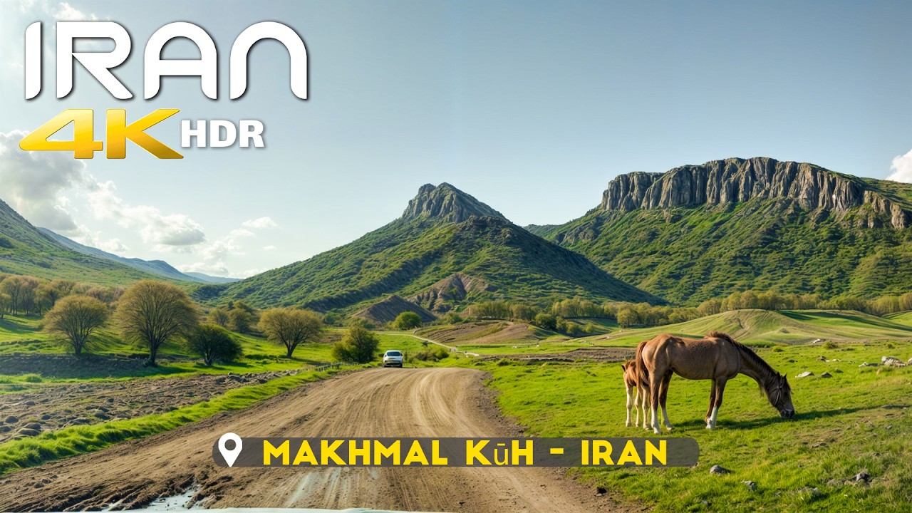 Amazing Scenic Road Trip to Makhmal Kūh | Iran’s Most Unspoiled Landscapes