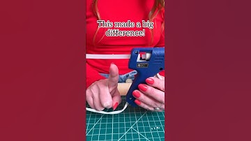 How to secure a glue gun refill! #crafting #glue #hometips #diyprojects #easydiy