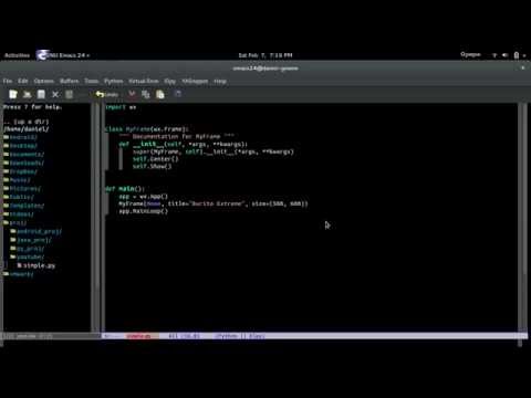 Video: Adakah wxPython serasi dengan python3?