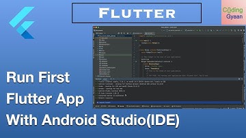 Create & Run First Flutter Project with Android Studio(IDE)