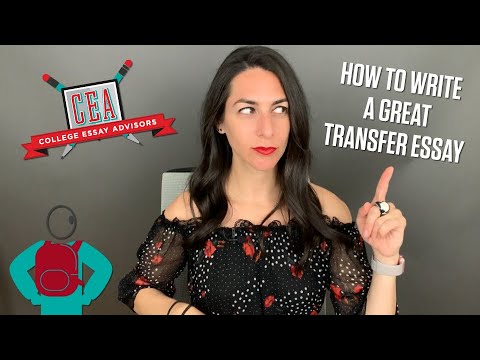 how to write why transfer essay