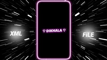 💥 Jhalak Dikhhla Jaa 😍X Company 💞🦋Trending Xml File Alitght motion Editing