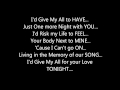 MARIAH CAREY - MY ALL **(LYRICS ON SCREEN)**