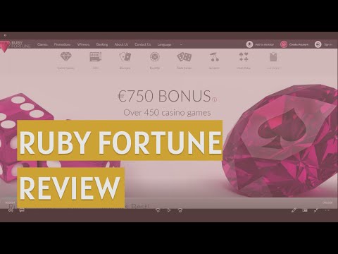 ruby fortune login