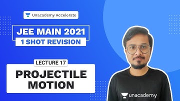 Projectile Motion | ONE SHOT Revision | JEE 2021 | Vivek Chouhan | Unacademy Accelerate