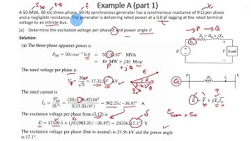 Synchronous Generator - Week 2 (part 4)