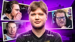 РЕАКЦИЯ СТРИМЕРОВ И КОММЕНТАТОРОВ НА ИГРУ S1MPLE