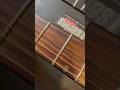 Washburn D42 SCE after Pro Setup Acoustic Guitar Deluxe. Massive fret dents removed