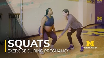 Exercise During Pregnancy - Episode 1 - Squats