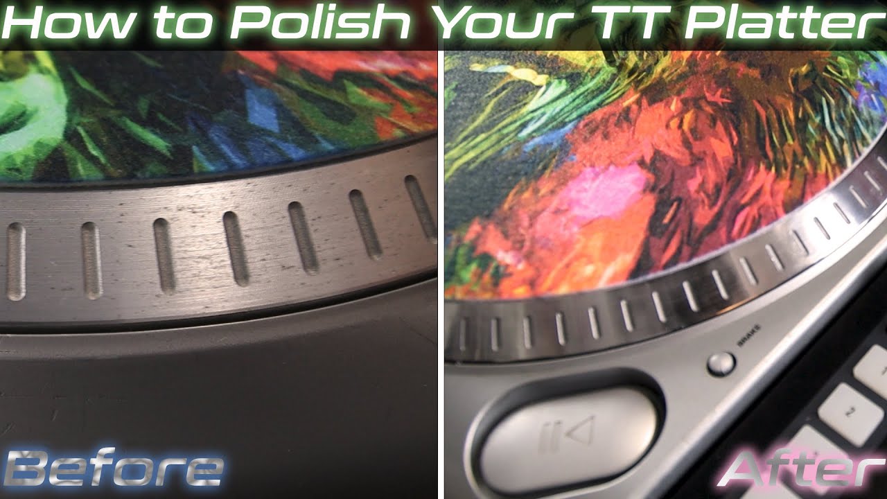 How to Clean and Polish Your Turntable Platter YouTube