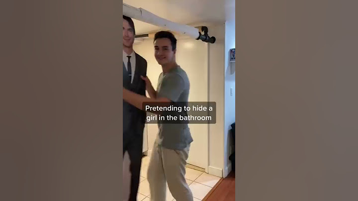 pretending to hide a girl in the bathroom prank #shorts