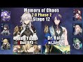 E0 jing yuan duo dps  e0 dr ratio  memory of chaos 12 202 3 stars  honkai star rail