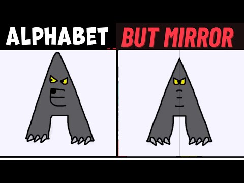 💥 KAZAKH ALPHABET LORE (А Я…) BUT MIRROR