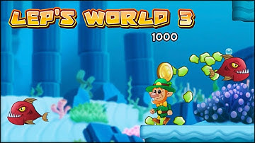 Leps World 3 -  Area 2 Walkthrough (all gold pots collected / 2018)