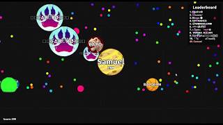 Jugando en Solitario | Agar.io