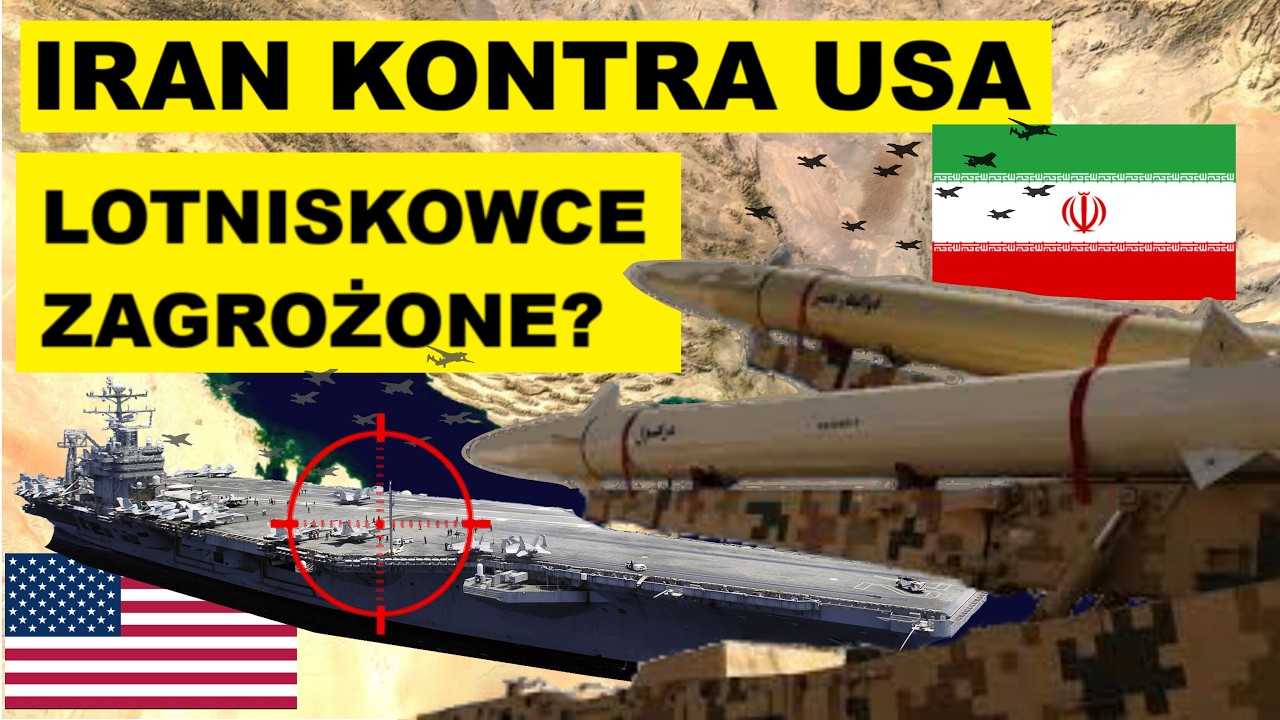 Czy irańskie rakiety mogą zatopić lotniskowiec? | Analiza i symulacja