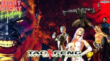 Fight Night Friday: Tao Feng Fist of the Lotus Gameplay/Review | John Tobias Cocreator Of MK On Xbox