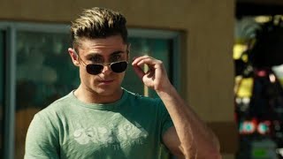 Zac Efron(Matt Brody) intro scene in Baywatch