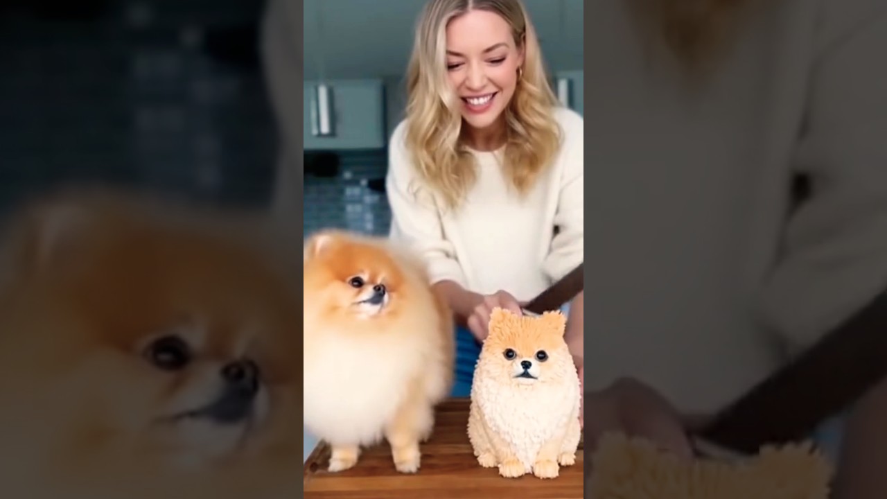 Dog Thinks It’s Real Cake 🎂😂 | Funny AI Dog Prank Gone Wrong!