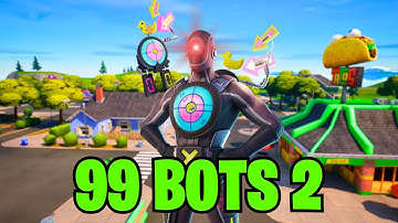 99 BOTS 2 MAP FORTNITE CREATIVE - KEY VAULT, SECRET ITEMS, SECRET ROOM