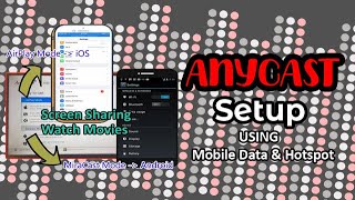 Setup AnyCast using Mobile Data & Hotspot | iEnzoTV screenshot 5