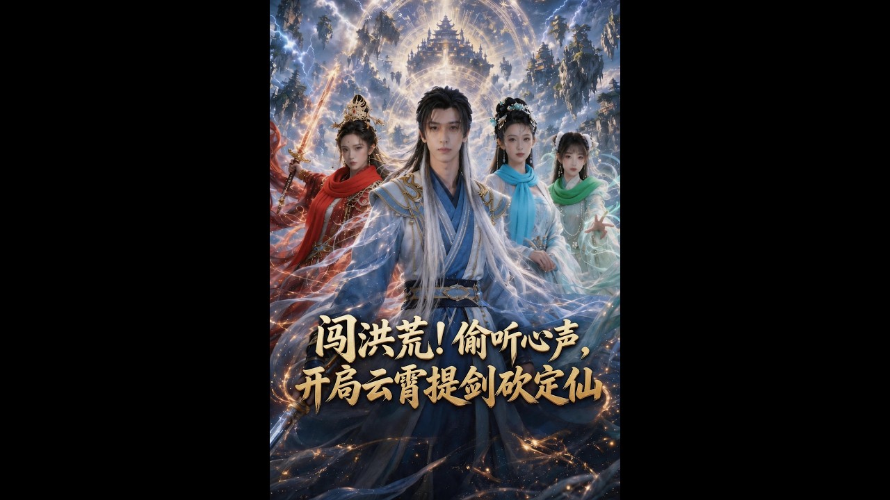 【一口气看完】《闯洪荒！偷听心声，开局云霄提剑砍定仙》#短剧 #AI短剧 #逆袭 #drama #爽剧 #鲨鱼先生