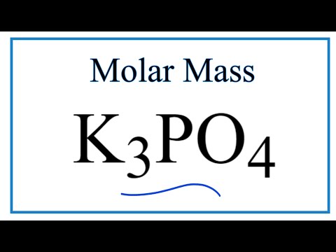 K3PO4 का मोलर मास / आणविक भार: पोटेशियम फॉस्फेट
