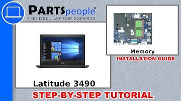 Dell Latitude 3490 (P89G001) Memory How-To Video Tutorial
