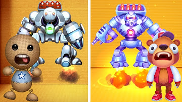 Buddybot Droid vs Kick the Buddy vs Despicable Bear Android Gameplay New Update 2021