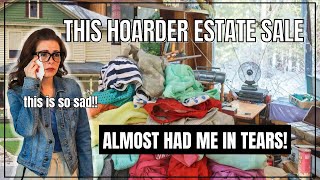 THIS Hoarder Estate Sale was EMOTIONAL! A Hoarder's Hidden Treasures to Resell for Profit