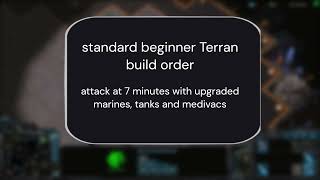 Standard Terran Buildorder Guide - learn fundamentals with this