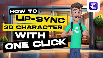 How to Lip-Sync 3D Characters with One Click (CreateStudio)