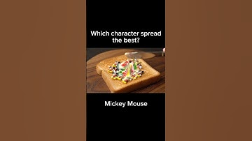 AI ASMR Spreading disney characters on toast #ai #asmrrelaxation #asmr #aiasmr #glasscutting