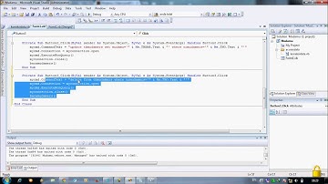 Cara menghapus data di database menggunakan visualbasic vb net