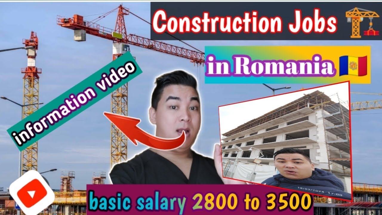 Construction Jobs in Romania🇦🇩 Construction work in Romania ma (information video) ⤵️ 