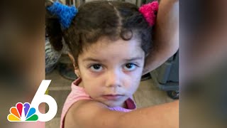 Missing child alert cancelled after 4-year-old Miami girl last seen in December found safe