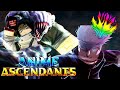 Trying Out NEW Roblox Anime Tower Defense Game Anime Ascendants Early!!!