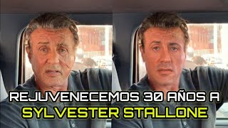 REJUVENECEMOS 30 AÑOS A SYLVESTER STALLONE (DEEPFAKE)