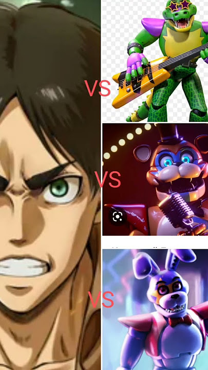 FNAF SECYRITI BREACH VS ATACK ON TITAN