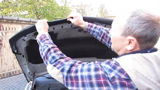 Bmw 3 E90 2004-2013 Montageanleitung Haubenbra Steinschlagschutz Motorhaubenschutz Auto-Bra.de