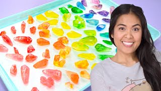 Edible jelly crystals | Japanese Kohakutou gemstones recipe