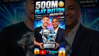 YouTube CEO Ne MrBeast Ko Diya Special Play Button 😱 #shorts
