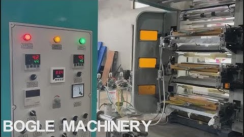 High Speed Flexo Printing Machine
