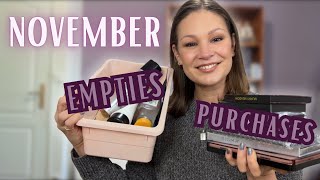 PURCHASES AND EMPTIES 2025 || Makeup Rehab // November Update screenshot 5