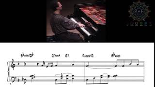 Keith Jarrett - Over the Rainbow  Transcription / Transcripción + video