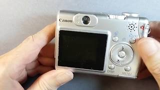 Canon A530 удаление ИК-фильтра