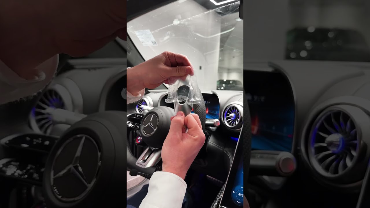 Unpacking And Soundcheck AMG GT 63 Coup Mercedes Asmr Asmrsounds